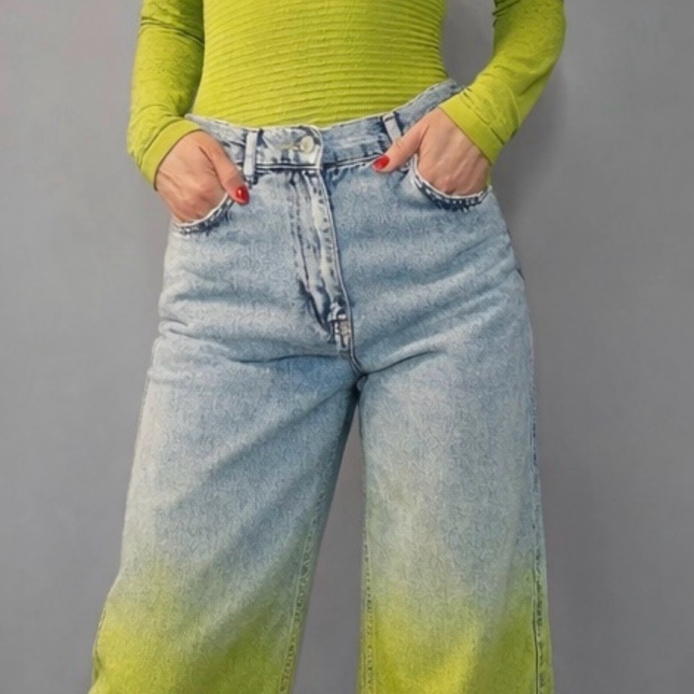 Free People Nocturne Ombre Denim Jeans